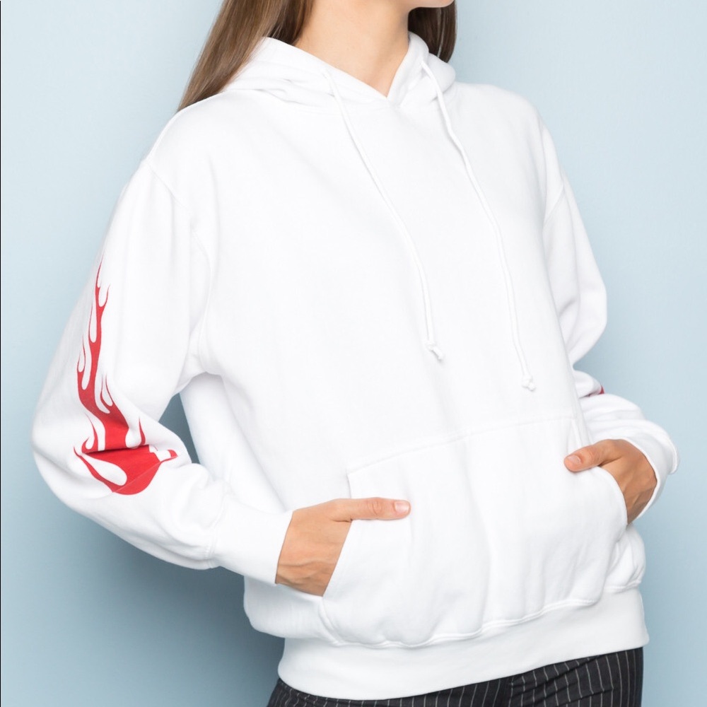 Brandy Melville John Galt Flame Hoodie
